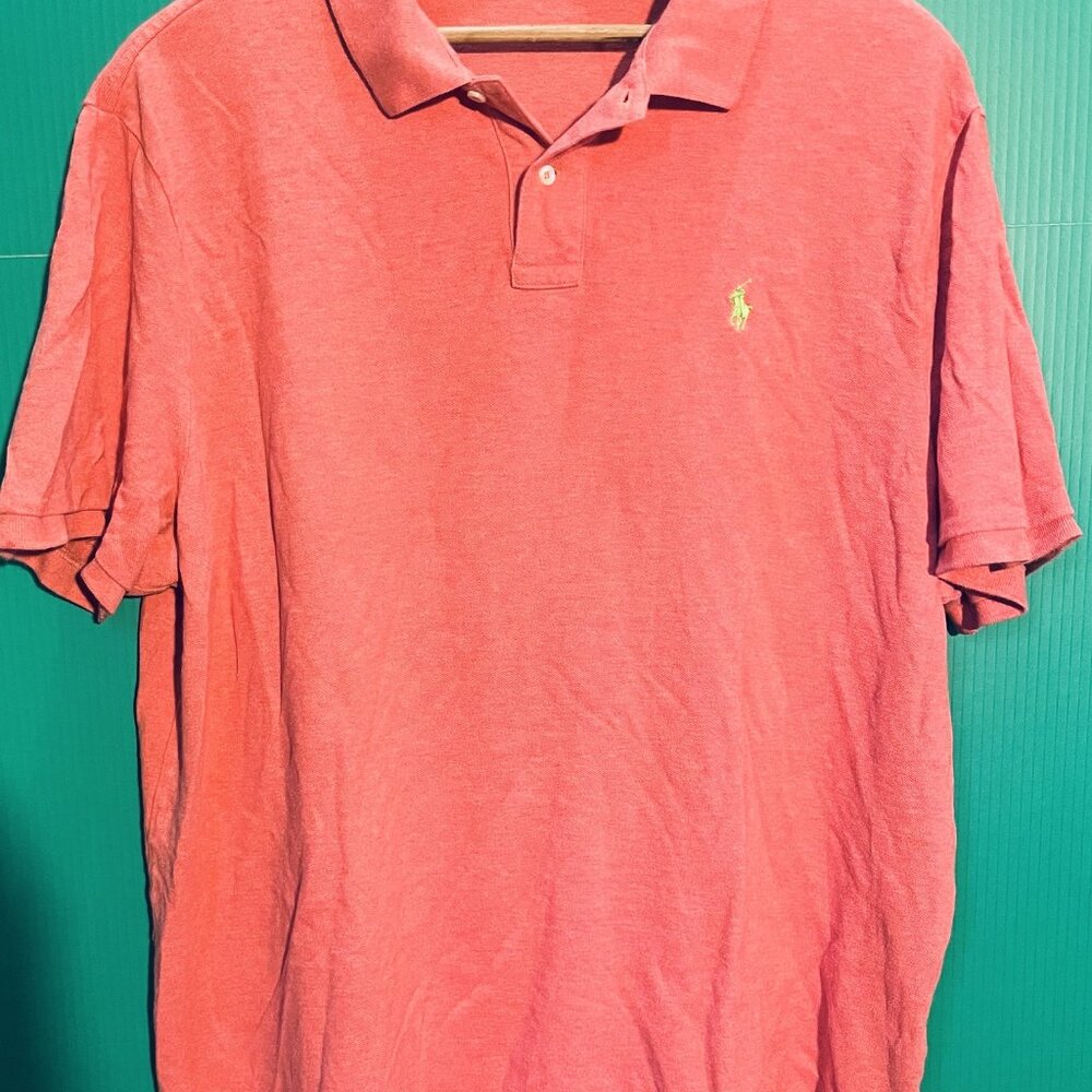 Polo Ralph Lauren Classic Fit Polo Shirt – XXL TTG, Pink, Iconic Style